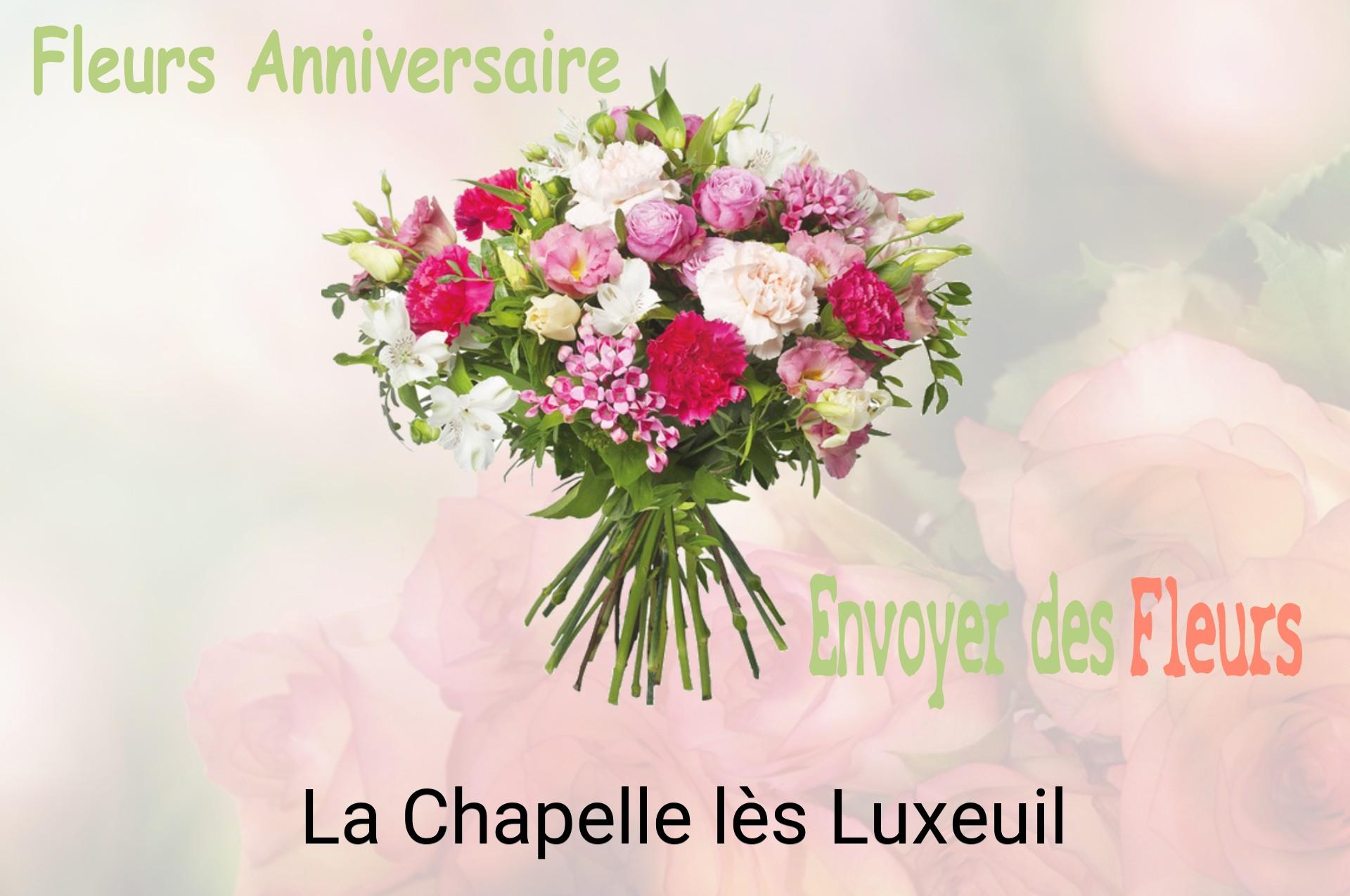 Bouquet de fleurs d’anniversaire livré à La Chapelle-lès-Luxeuil