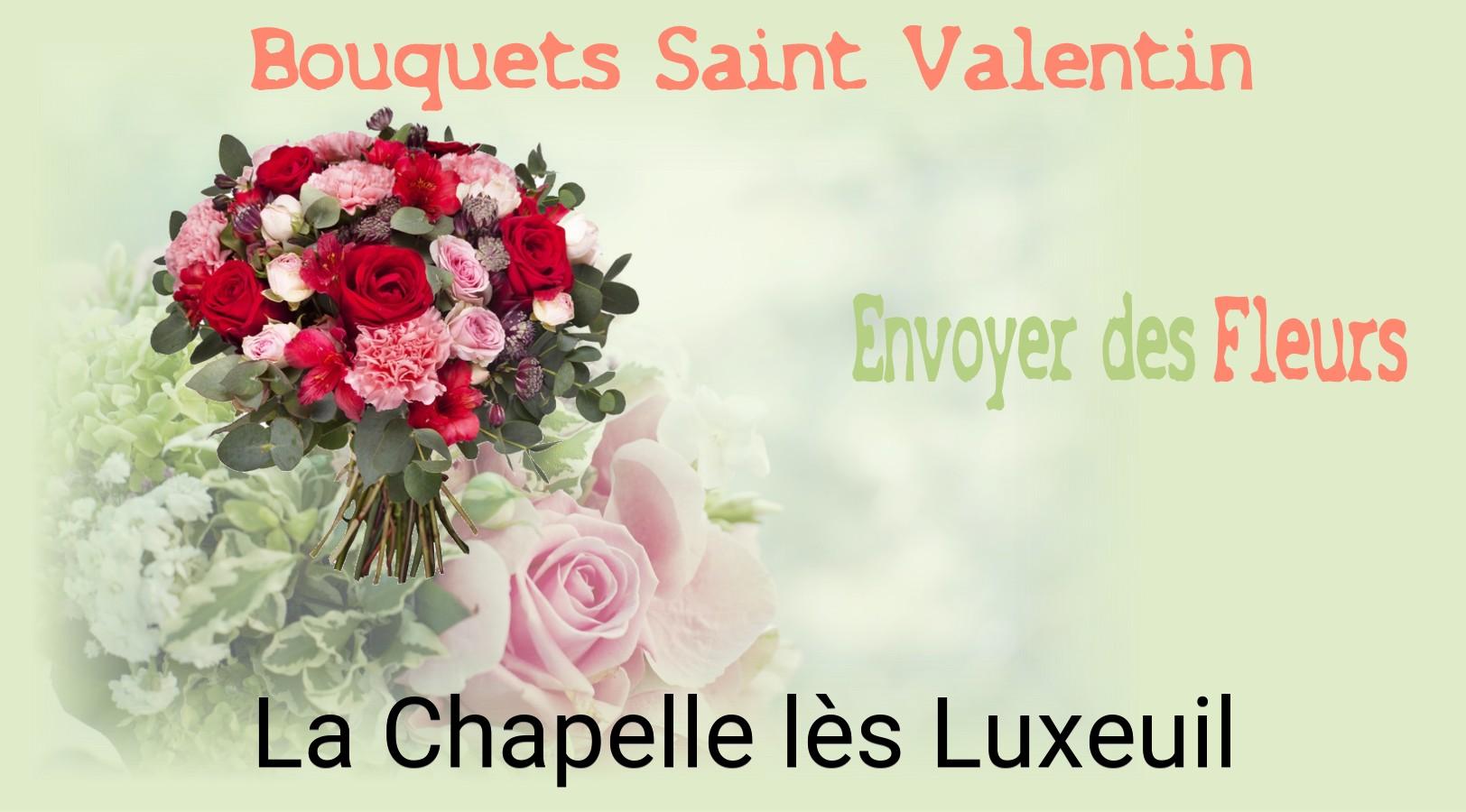 Roses de Saint-Valentin livrées à La Chapelle-lès-Luxeuil